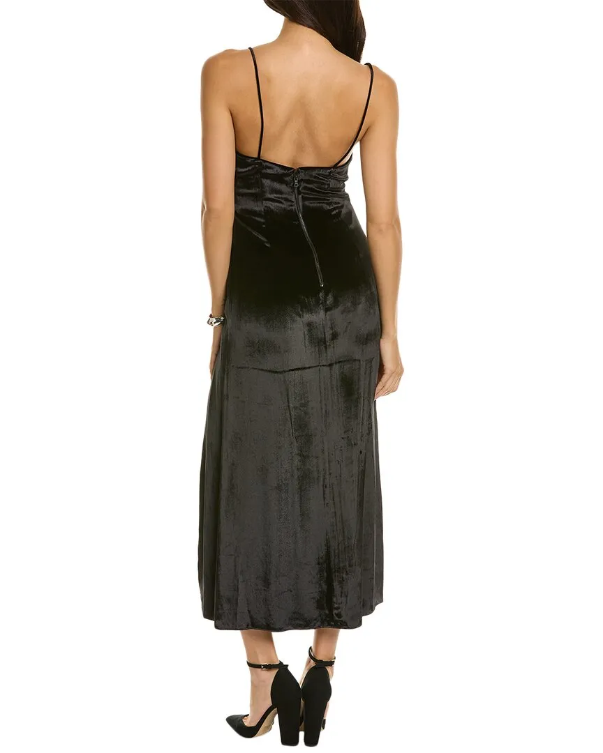 Alice   Olivia Julietta Silk-Blend Slip Dress