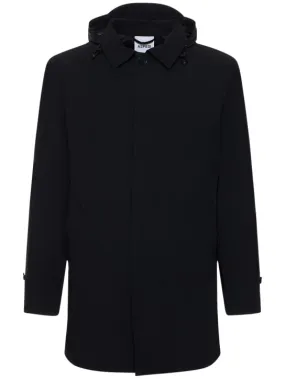ASPESI   Matte stretch nylon raincoat 
