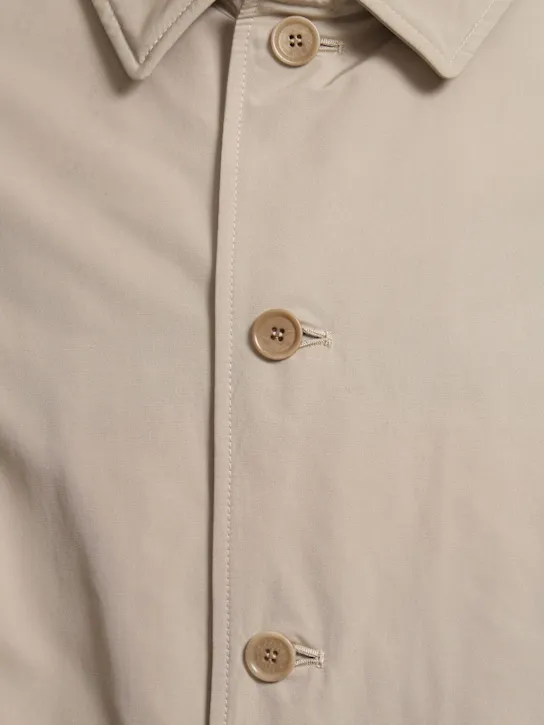 ASPESI   Vodka cotton &amp; nylon raincoat 