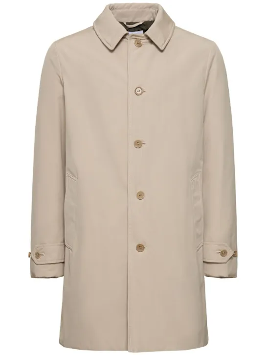 ASPESI   Vodka cotton &amp; nylon raincoat 