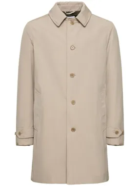 ASPESI   Vodka cotton &amp; nylon raincoat 