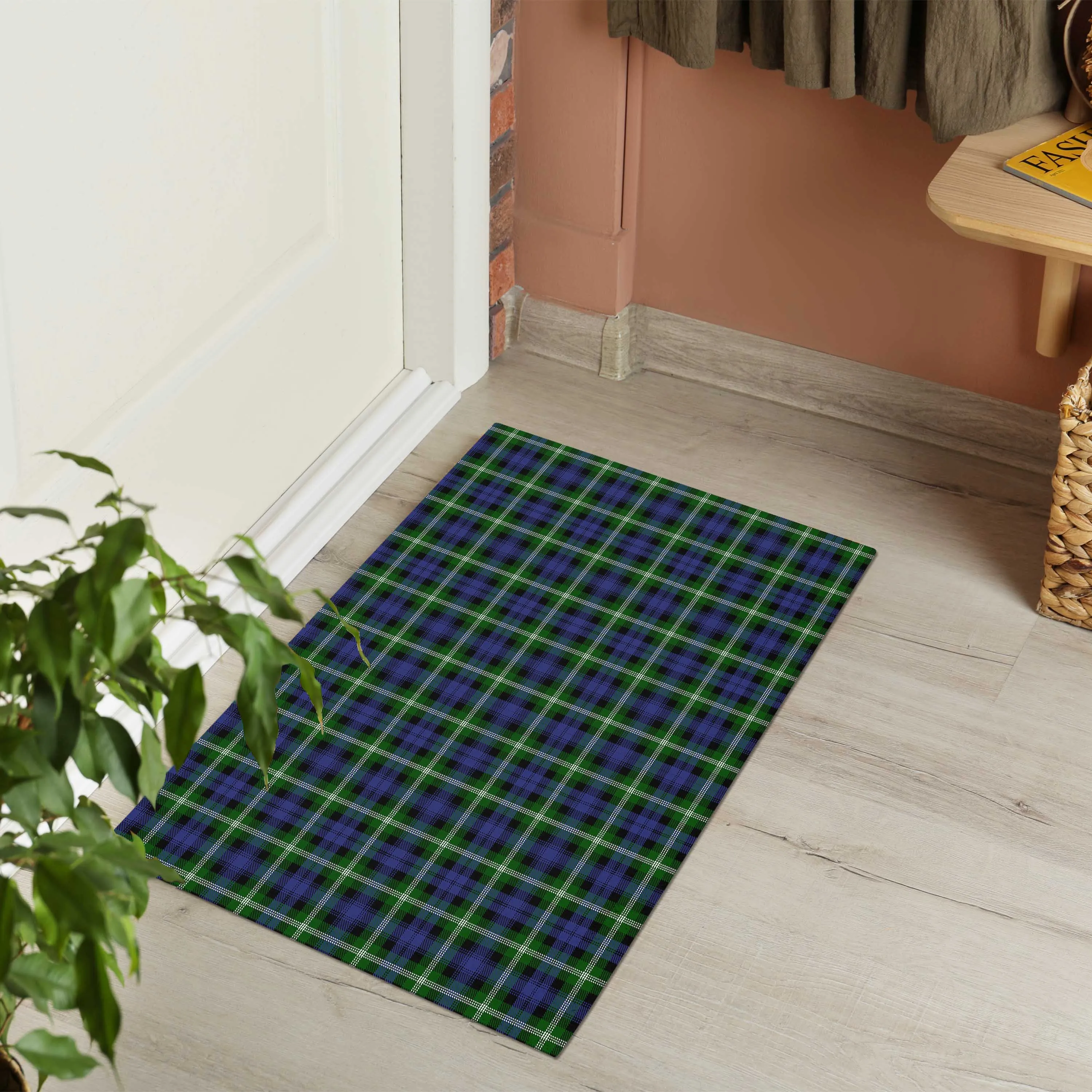 Baillie (Bailey) Tartan Door Mat