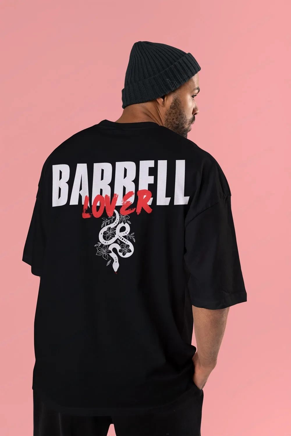 Barbell Lover - Gym Oversized T Shirt