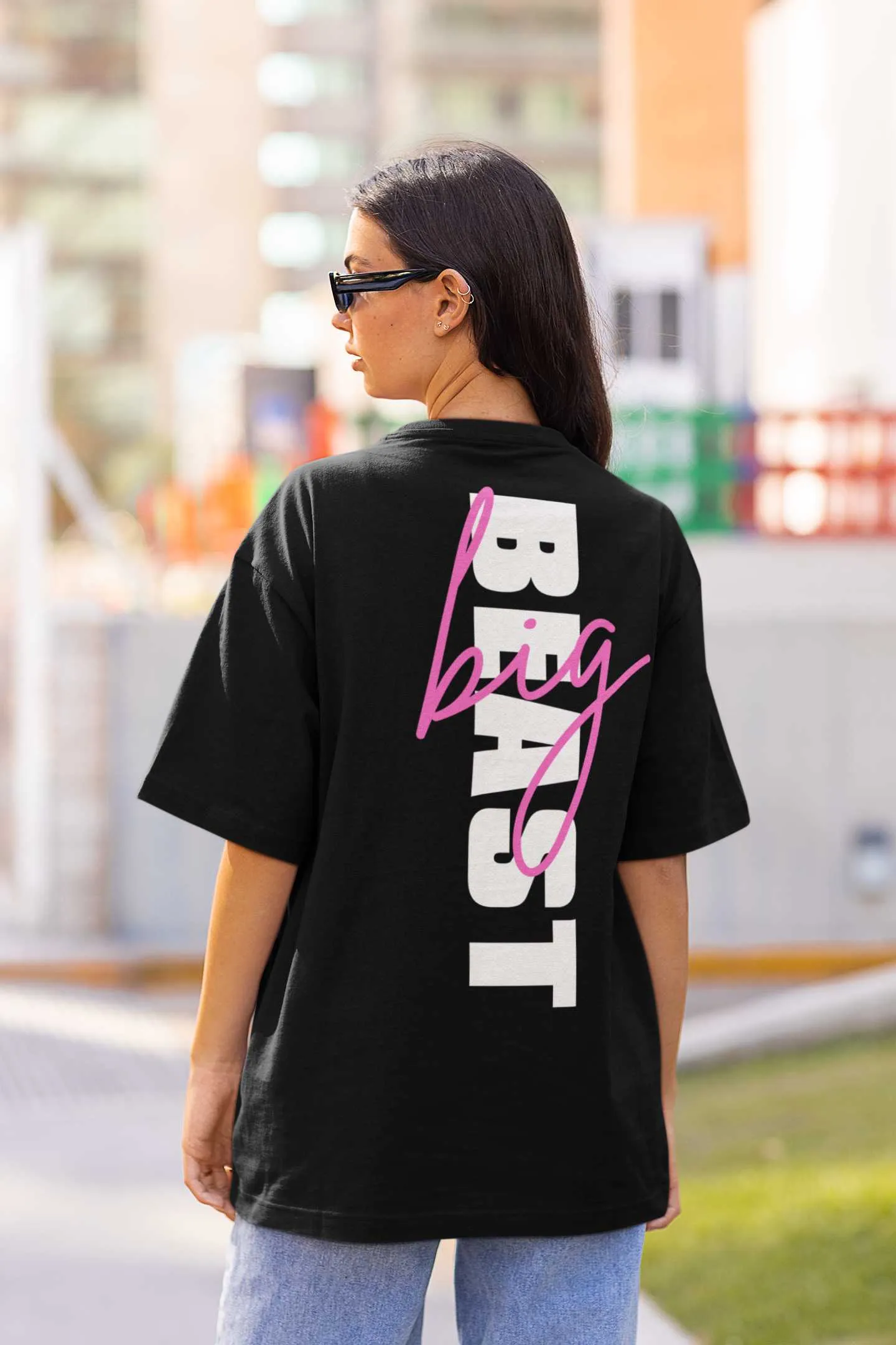 Big Beast - Gym Oversized T Shirt