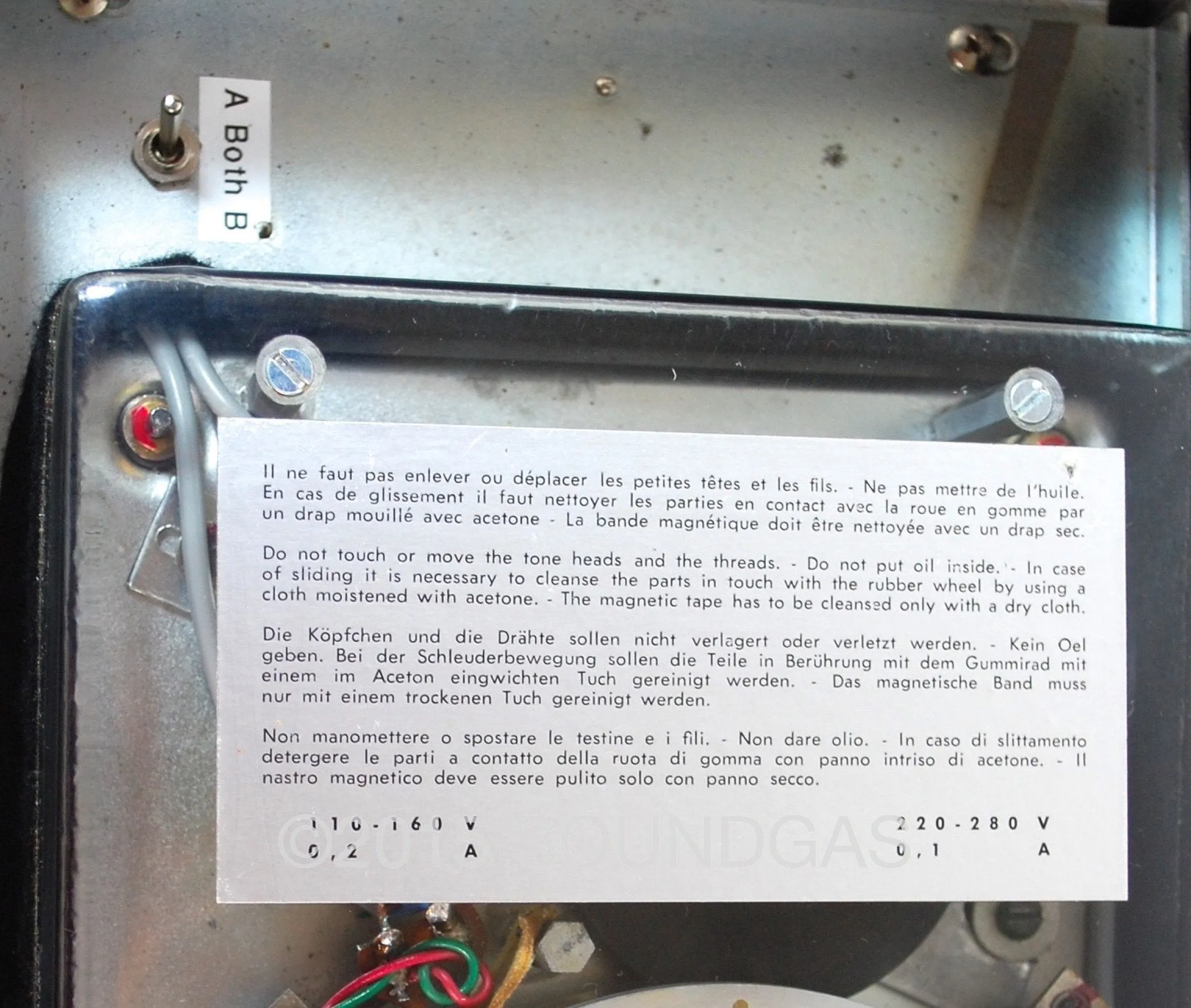 BINSON ECHOREC 606 TR6 1