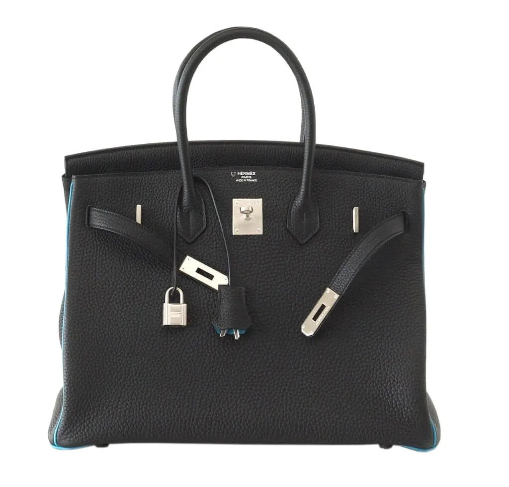 Birkin 35 Bag 2-Tone Special Order Horseshoe