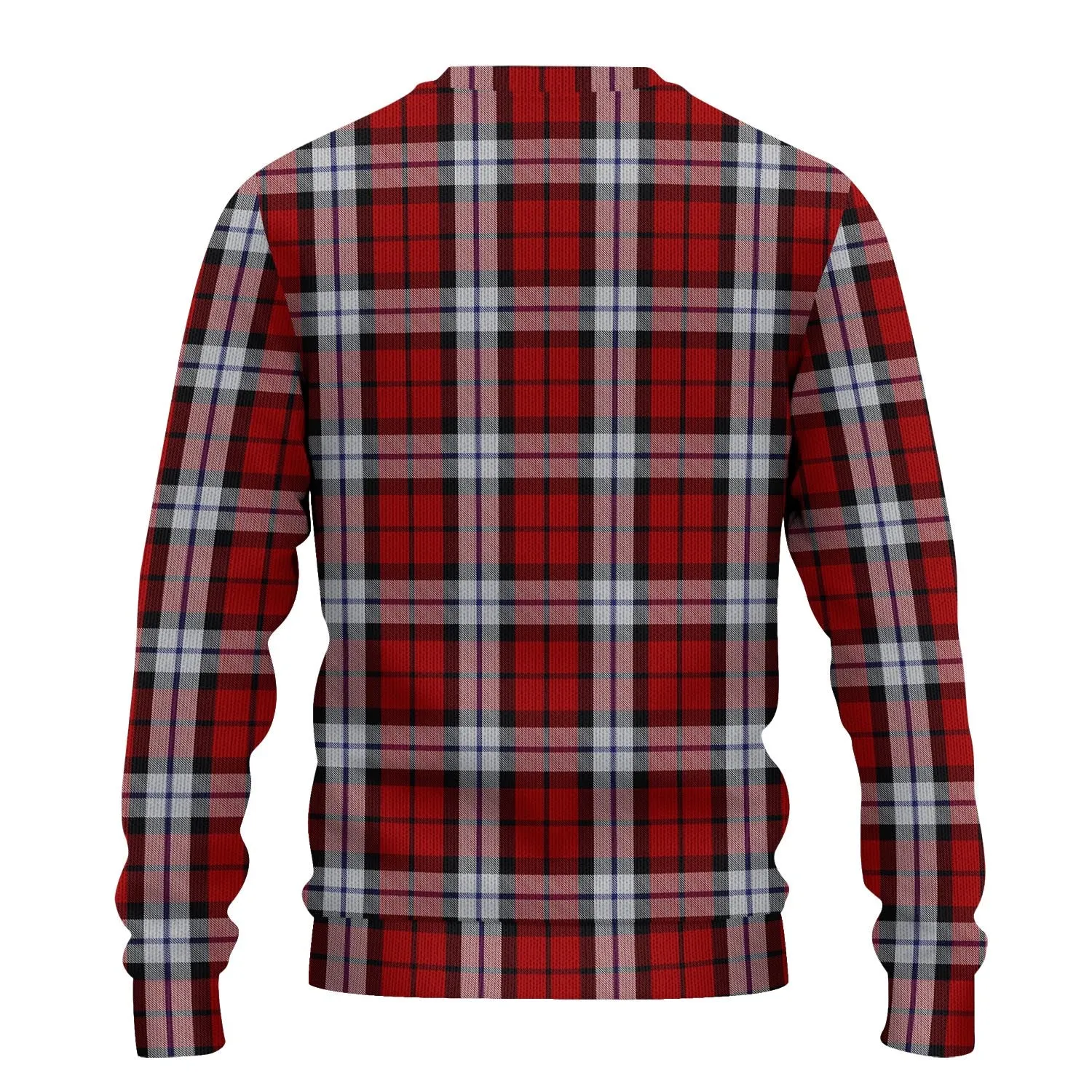 Brodie Dress Tartan Ugly Sweater with Family Crest