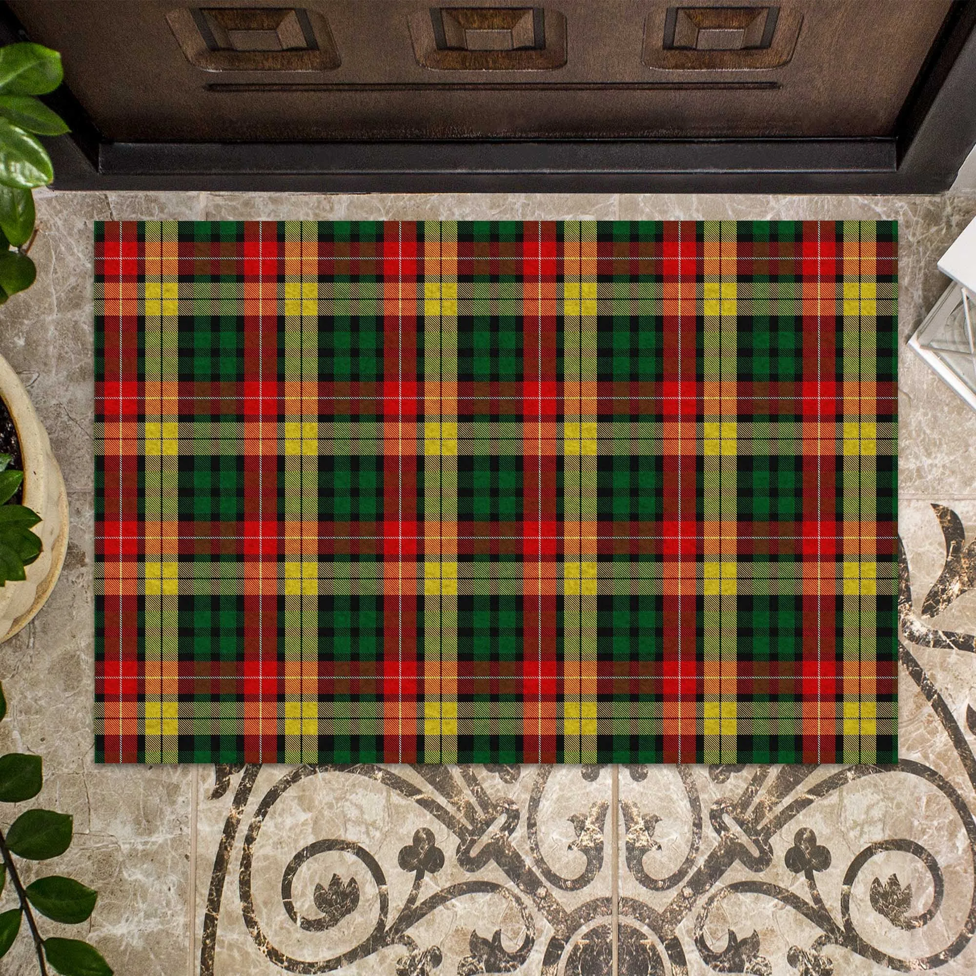 Buchanan Tartan Door Mat