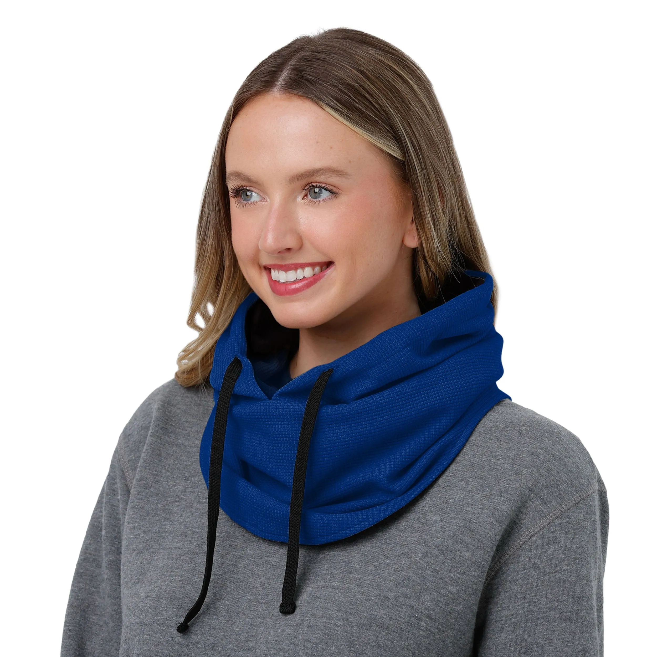 Buffalo Bills NFL Waffle Drawstring Hooded Gaiter