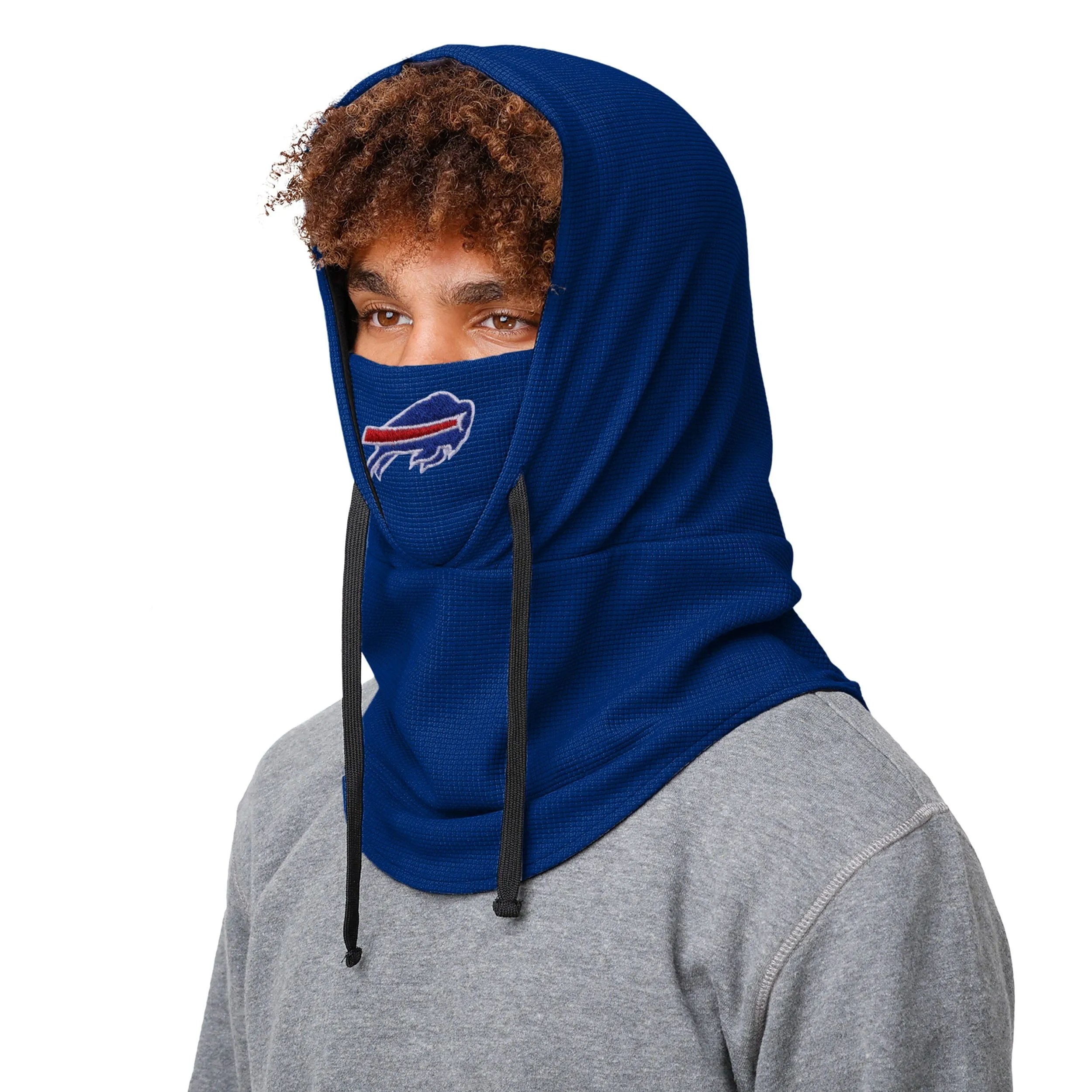Buffalo Bills NFL Waffle Drawstring Hooded Gaiter