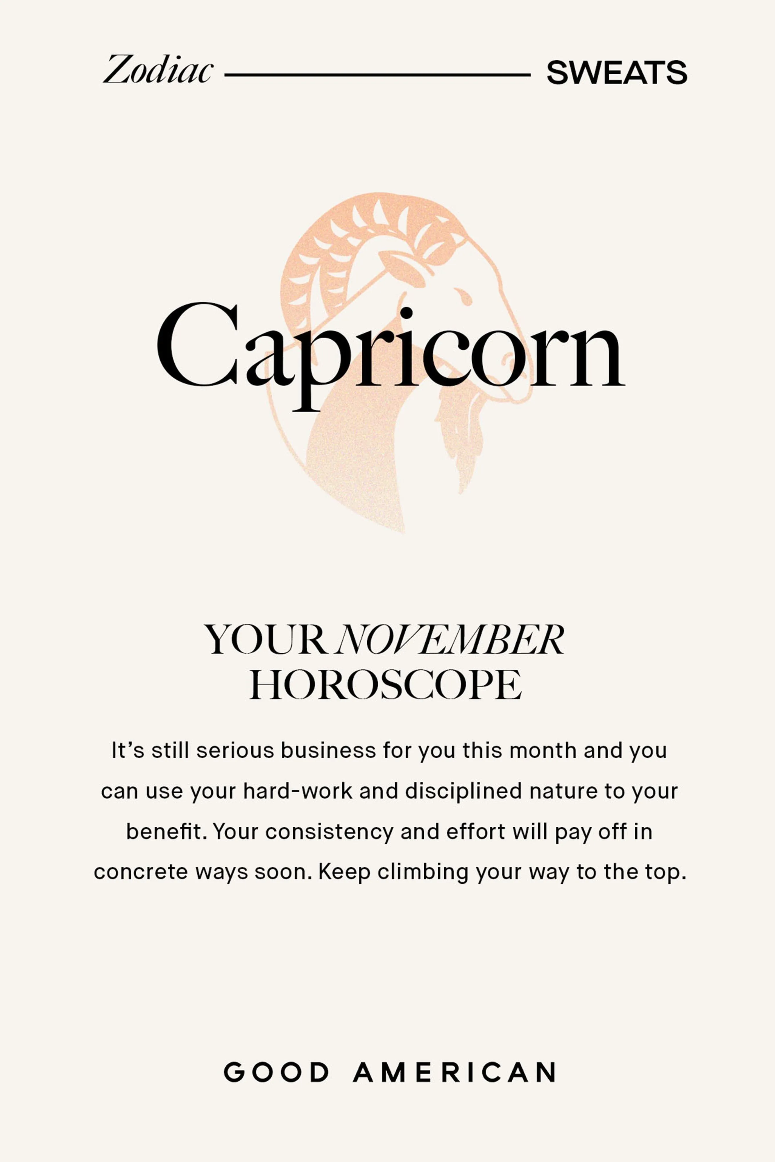 CAPRICORN BOYFRIEND SWEATPANT | CAPRICORN