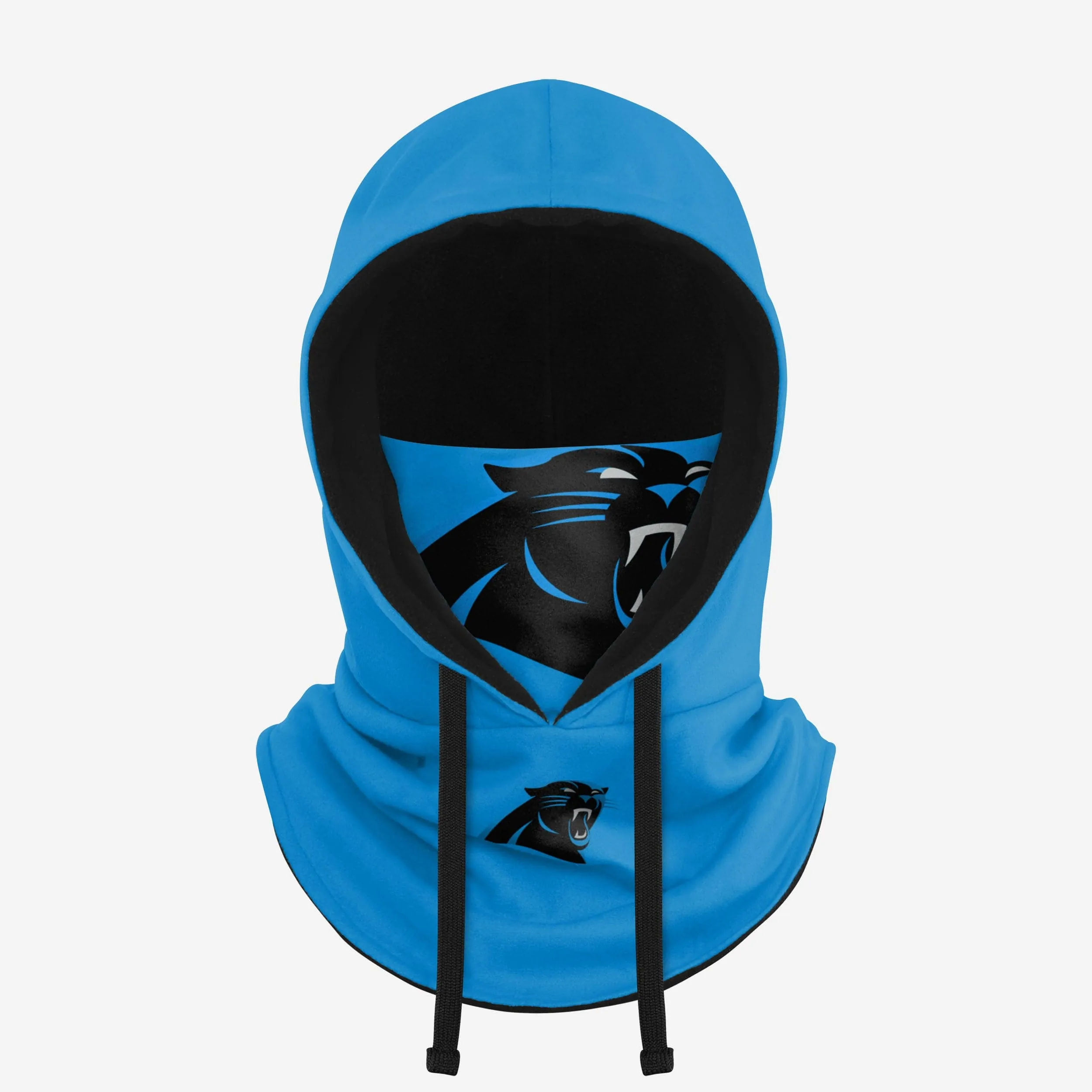 Carolina Panthers Alternate Team Color Drawstring Hooded Gaiter