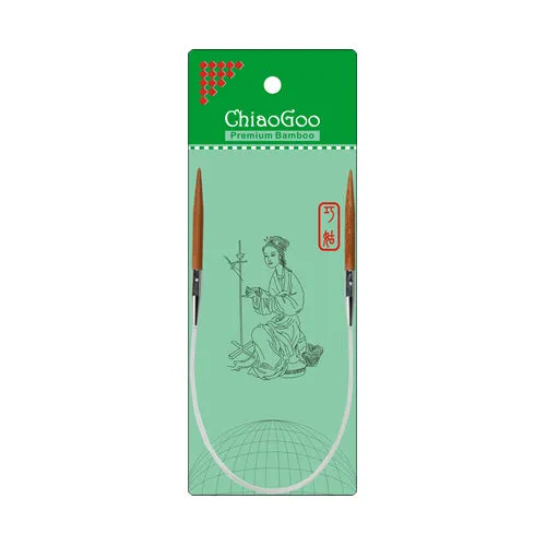 ChiaoGoo Bamboo Circular Knitting Needles 16"