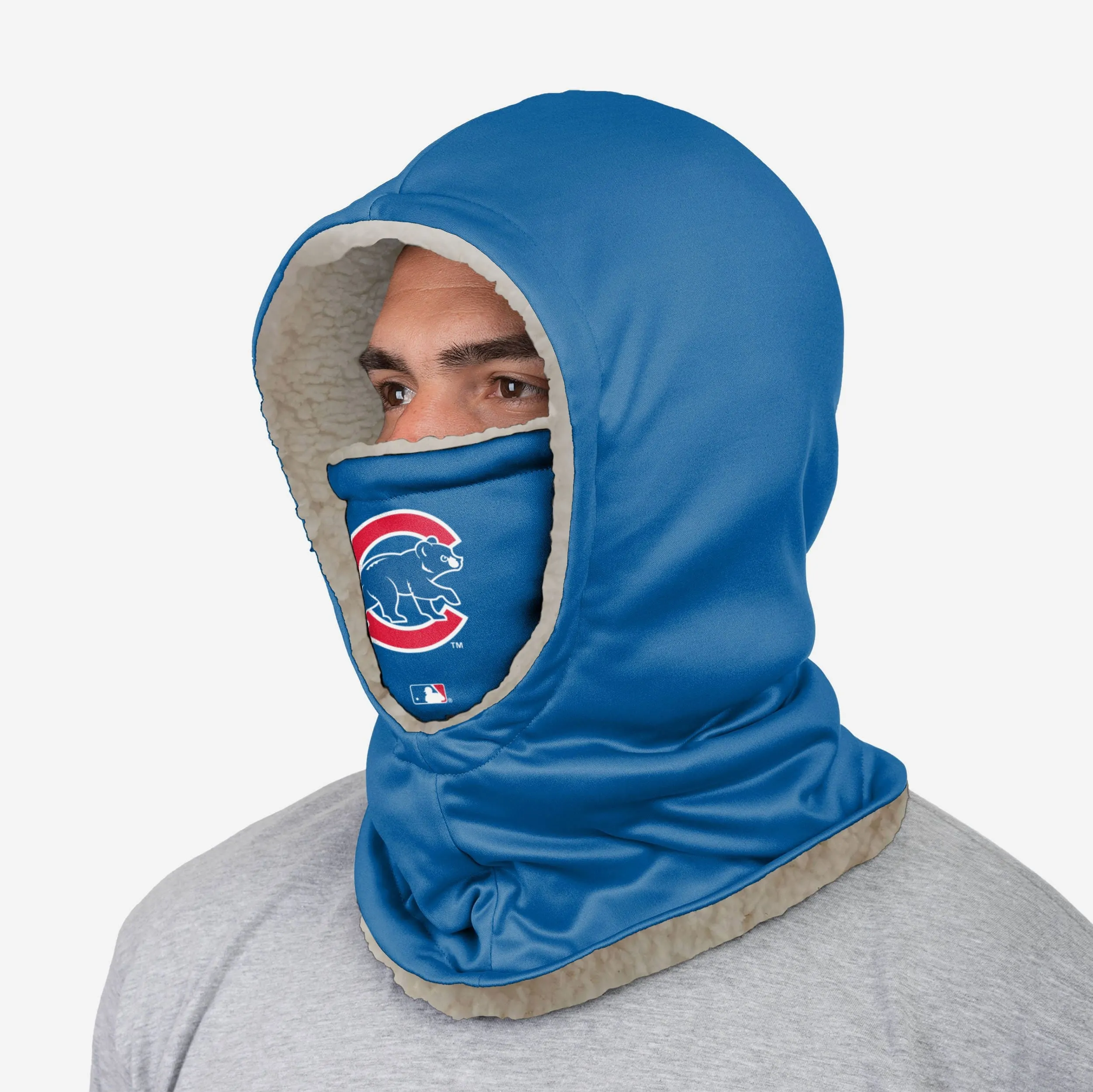 Chicago Cubs On-Field Blue Hooded Gaiter