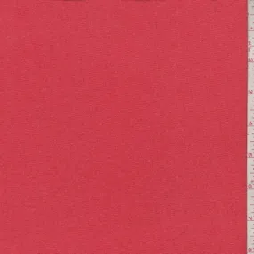 Coral Red Sweater Jersey Knit Fabric