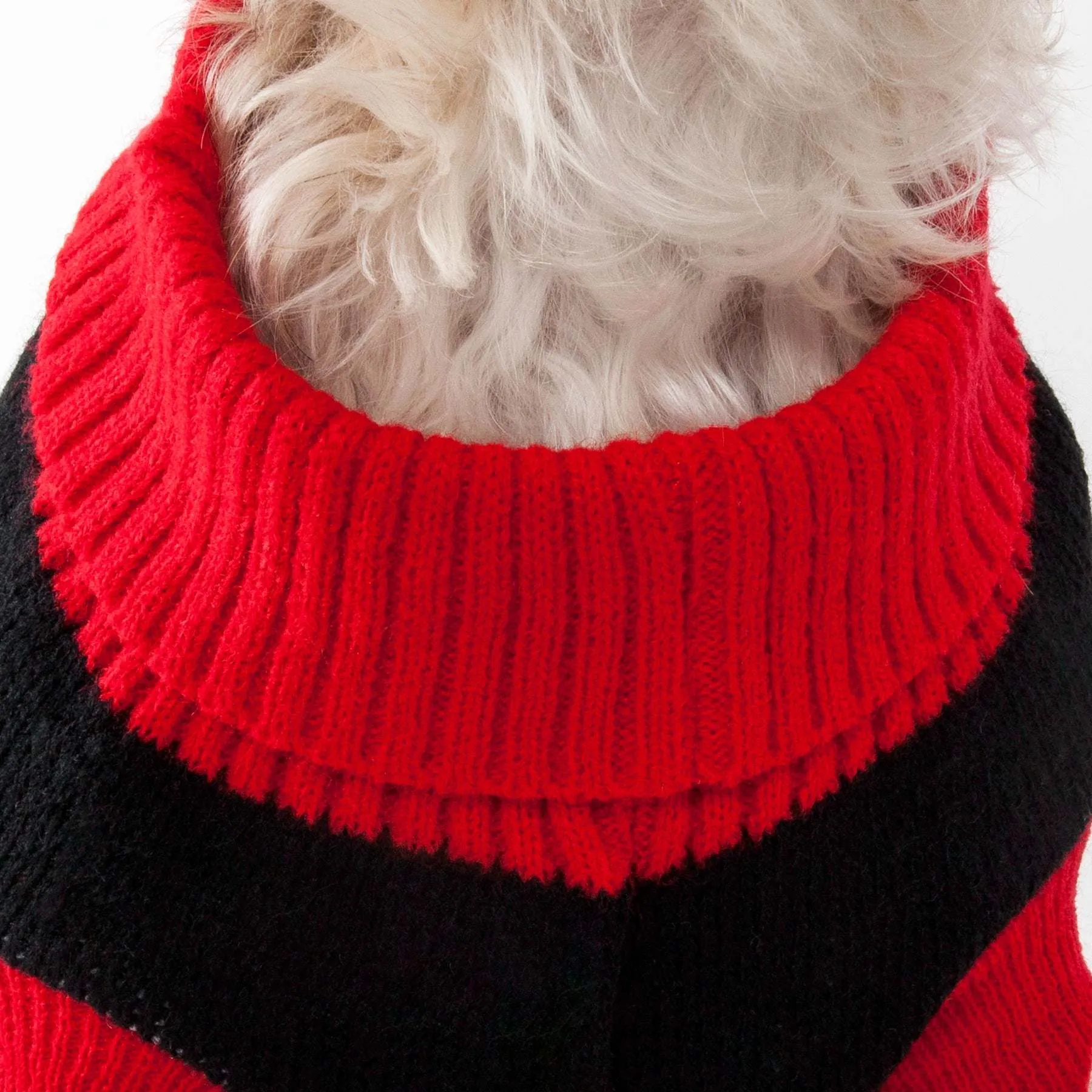 Cozy dog sweater for all seasons.