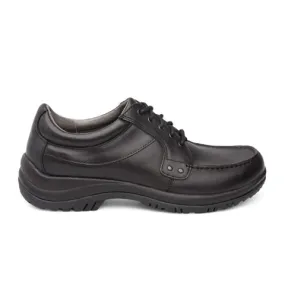 Dansko Wyatt Oxford (Men) - Black Full Grain