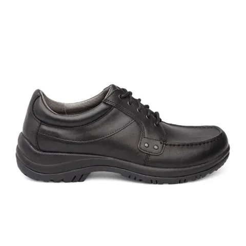 Dansko Wyatt Oxford (Men) - Black Full Grain