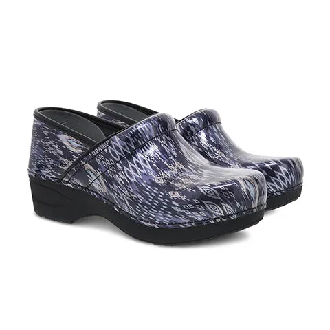 Dansko XP 2.0 Clog (Women) - Navy Ikat Patent