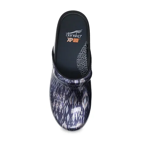 Dansko XP 2.0 Clog (Women) - Navy Ikat Patent