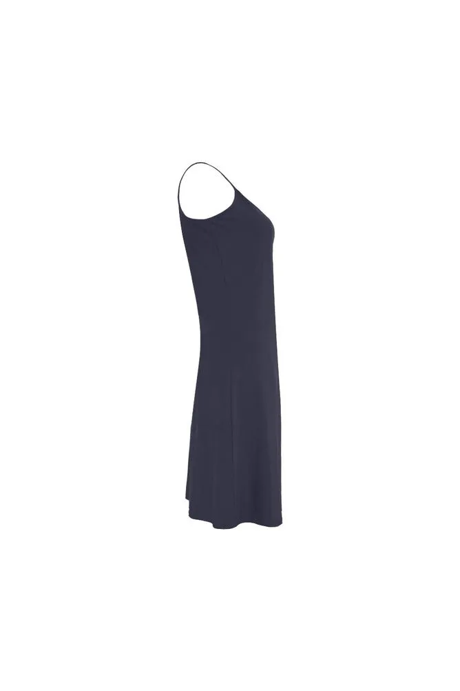 Dark Blue D05 BACK Alcestis Slip Dress (Model D05)