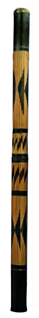 Didgeridoo Bamboo geschnitzt 47" long with bag