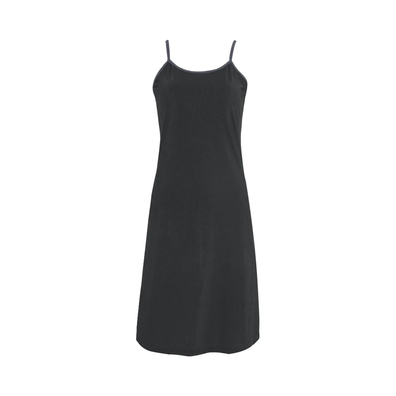 dk gray print 2B Alcestis Slip Dress (Model D05)