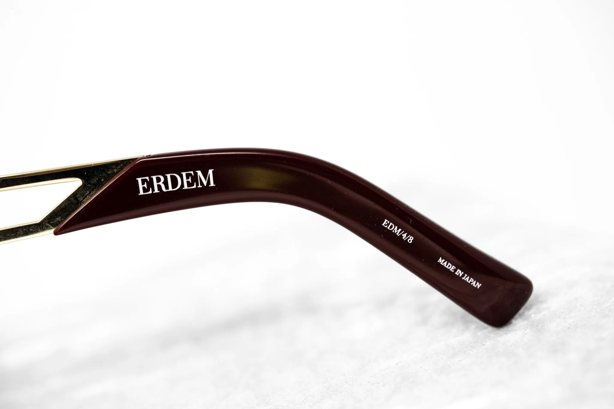 Erdem Ladies Sunglasses Cat Eye Maroon and Grey EDM4C8SUN
