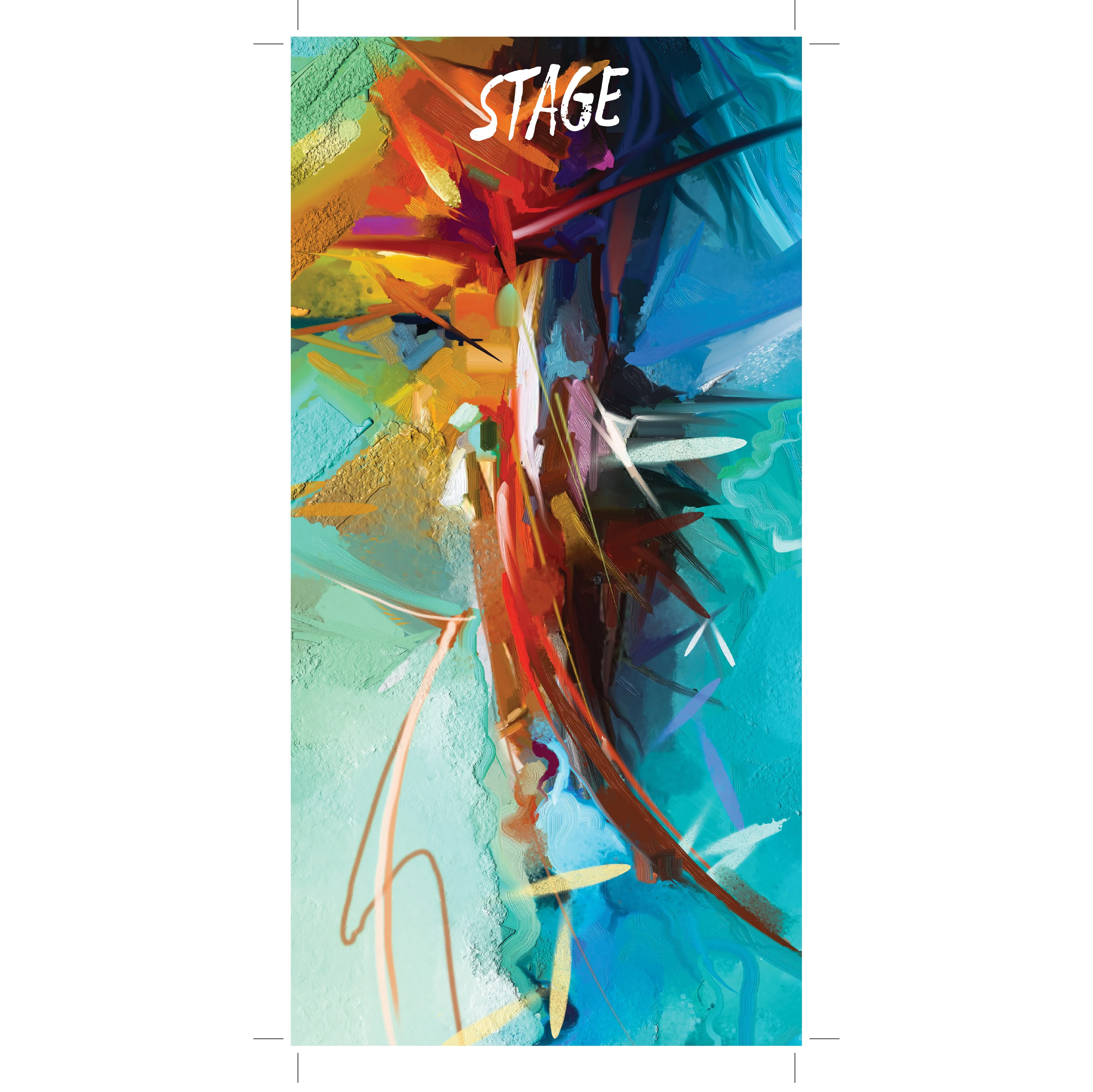 Face Tube - Abstract - Single Layer