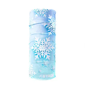 Face Tube - Blue Snowflake - Single Layer