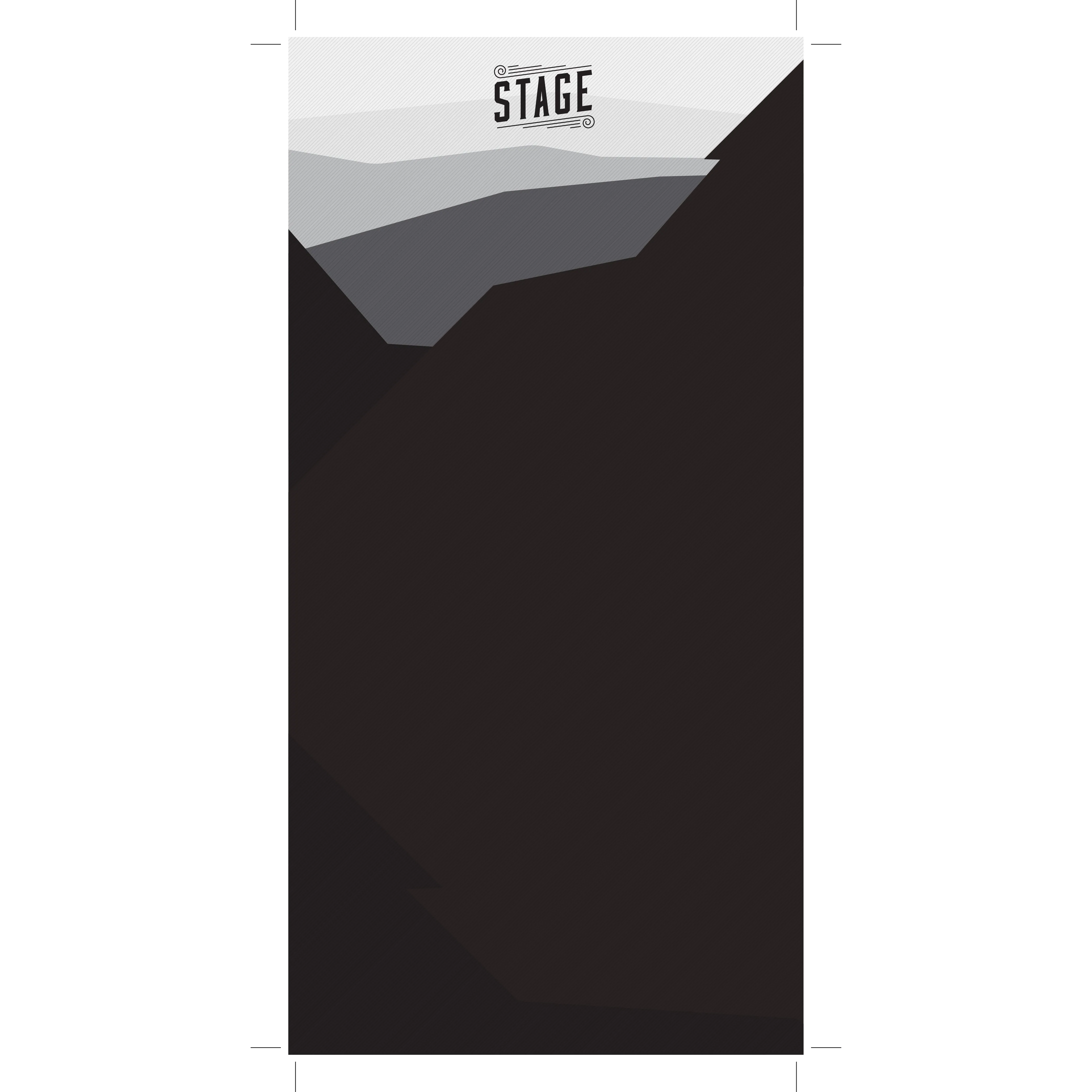 Face Tube - Fade 2 Black - Single Layer