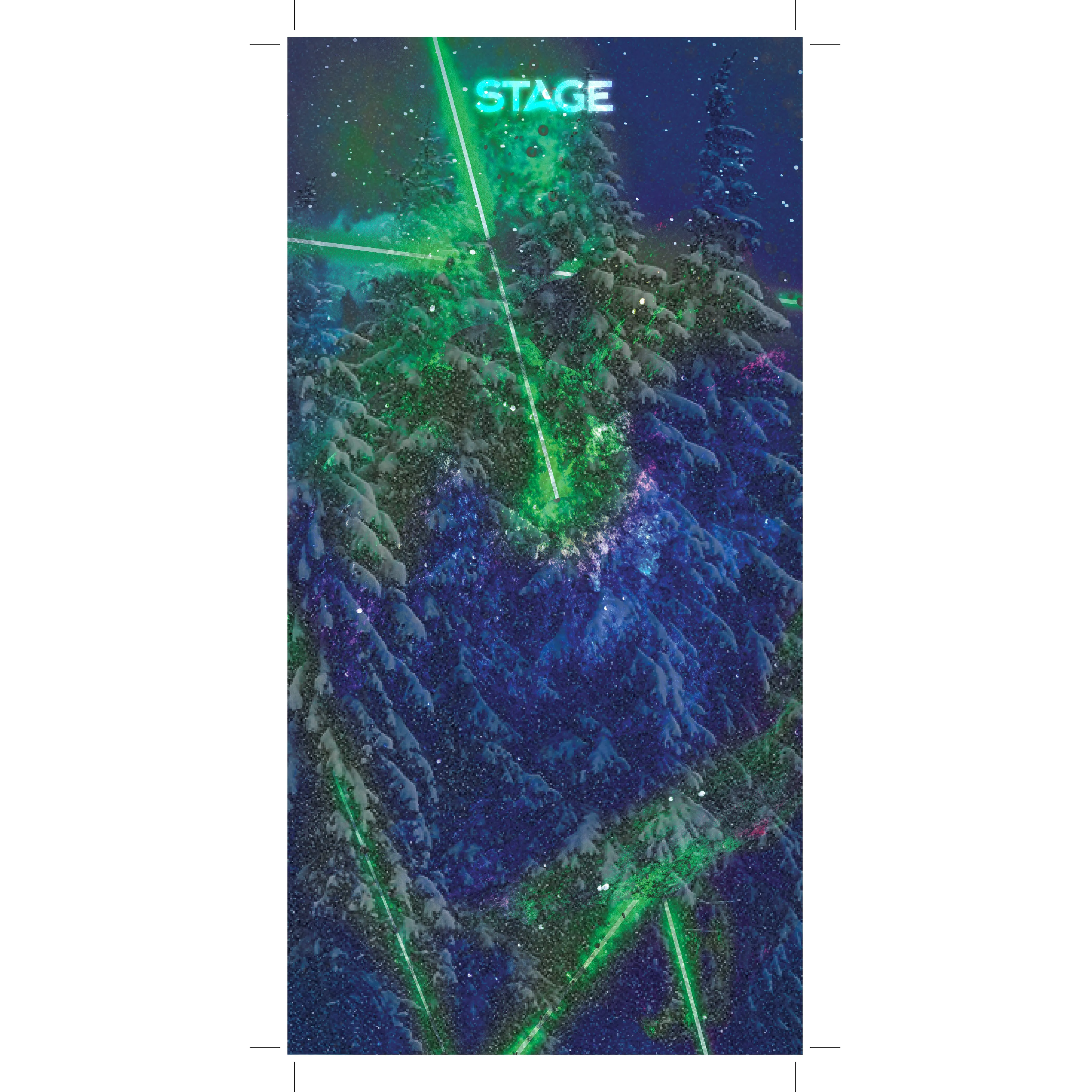 Face Tube - Lazers - Single Layer