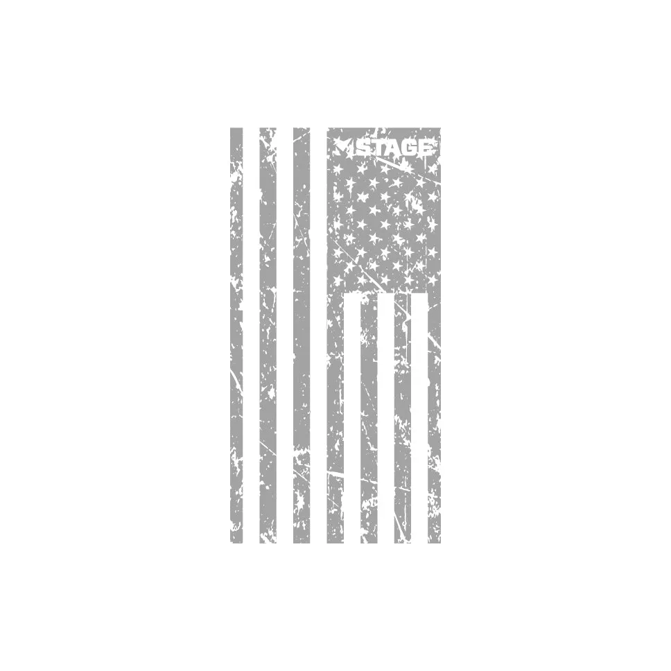 Face Tube - Patriot White - Single Layer