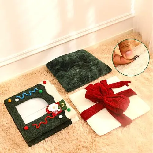 Festive Warm Christmas Present Bed