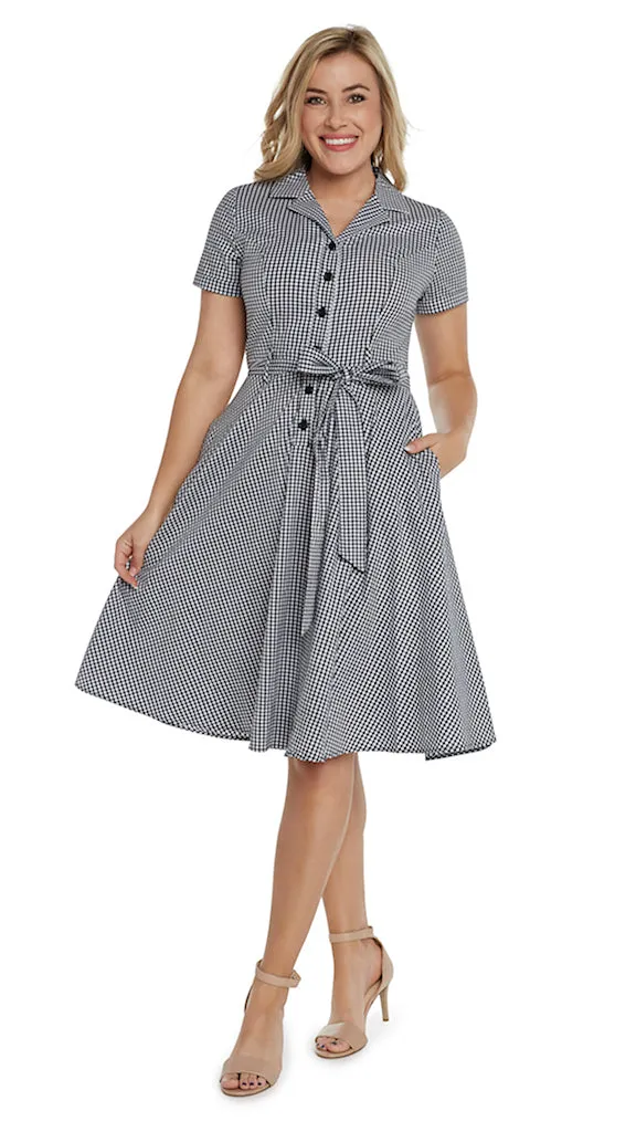 Gingham Gal Shirt Dress