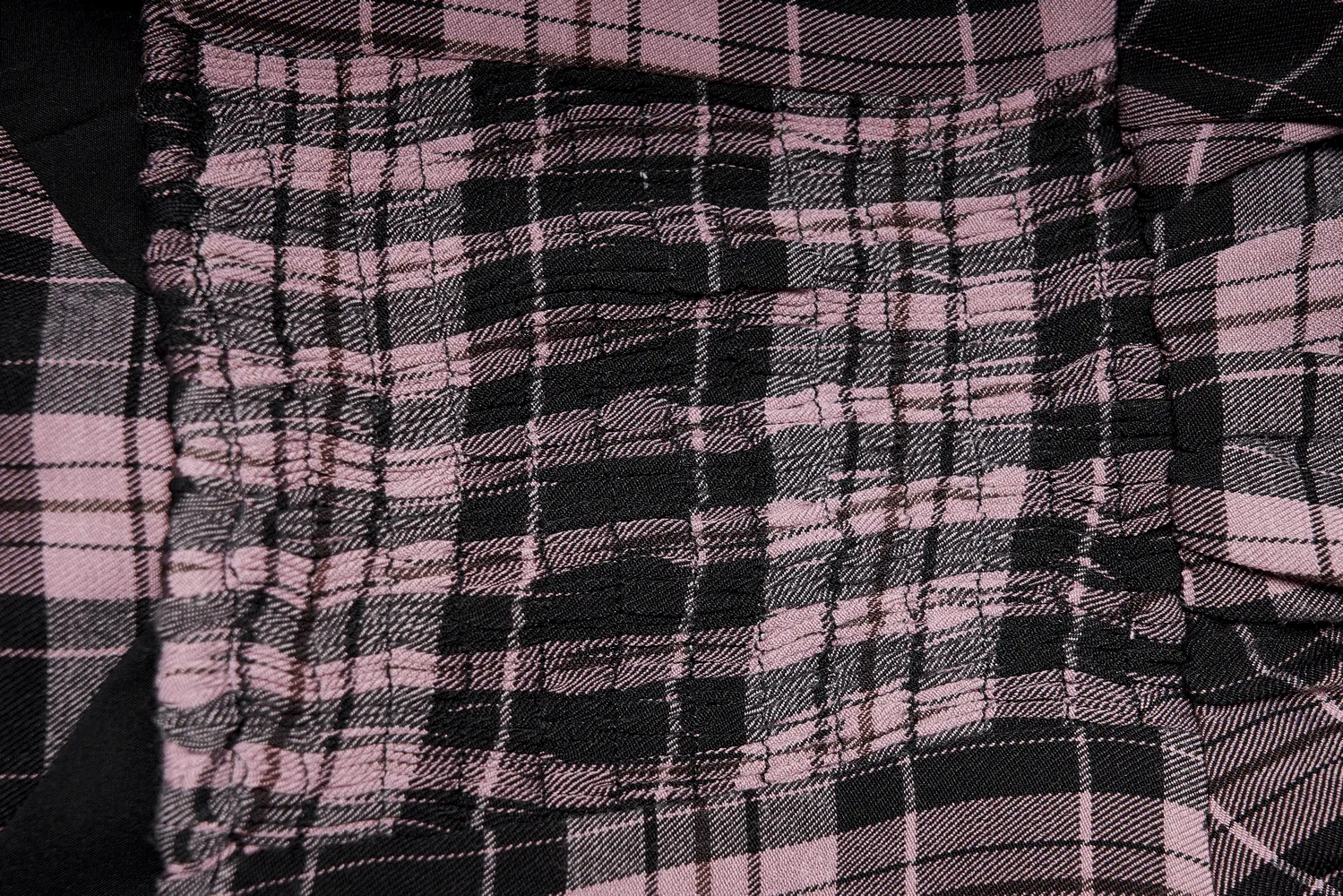 Gothic Bat Embroidered Plaid A-Line Slip Dress