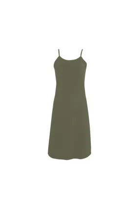 Green D05 FRONT Alcestis Slip Dress (Model D05)