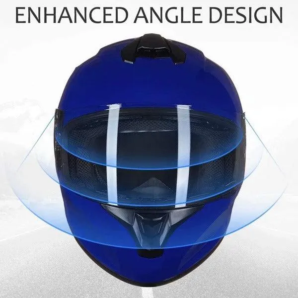 ILM Full Face Motorcycle Street Bike Helmet Model ST-06