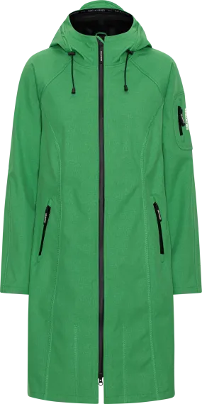 Ilse Jacobsen Women&#x27;s Long Raincoat Evergreen | Buy Ilse Jacobsen Women&#x27;s Long Raincoat Evergreen here | Outnorth