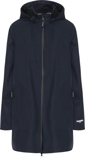 Ilse Jacobsen Women&#x27;s Raincoat 135 Long Dark Indigo | Buy Ilse Jacobsen Women&#x27;s Raincoat 135 Long Dark Indigo here | Outnorth