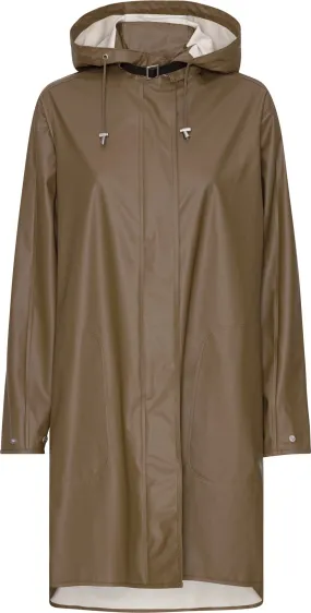 Ilse Jacobsen Women&#x27;s Raincoat Detachable Hood Cub Brown | Buy Ilse Jacobsen Women&#x27;s Raincoat Detachable Hood Cub Brown here | Outnorth