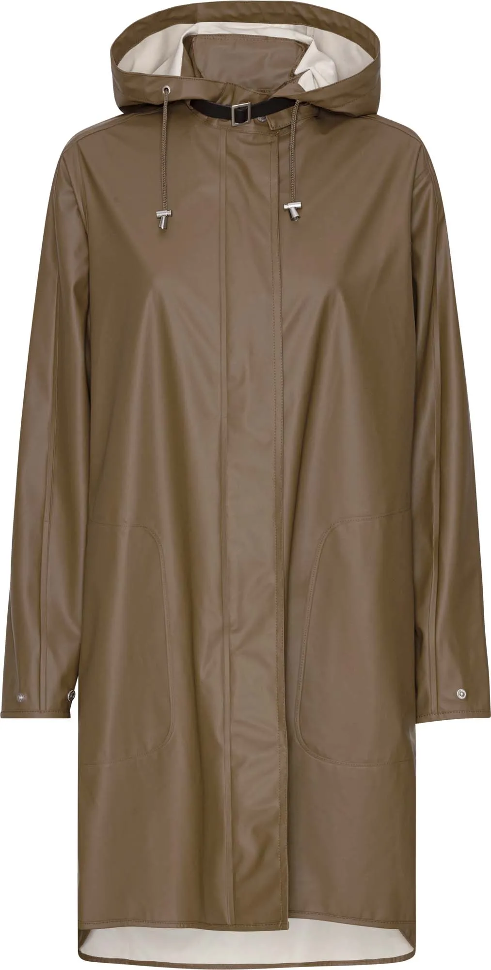 Ilse Jacobsen Women&#x27;s Raincoat Detachable Hood Cub Brown | Buy Ilse Jacobsen Women&#x27;s Raincoat Detachable Hood Cub Brown here | Outnorth