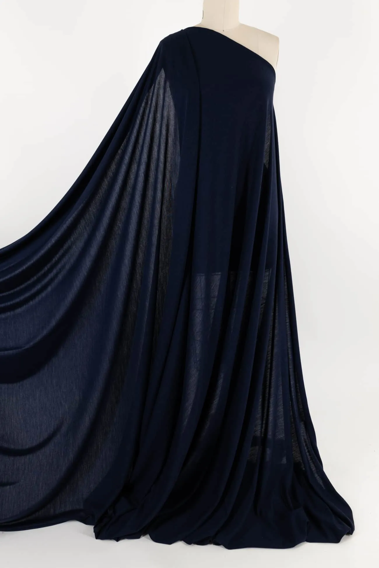 Indie Go Go Navy Italian Silk Knit