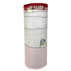 Jr. Face Tube - Powder Yeti Pink - Single Layer