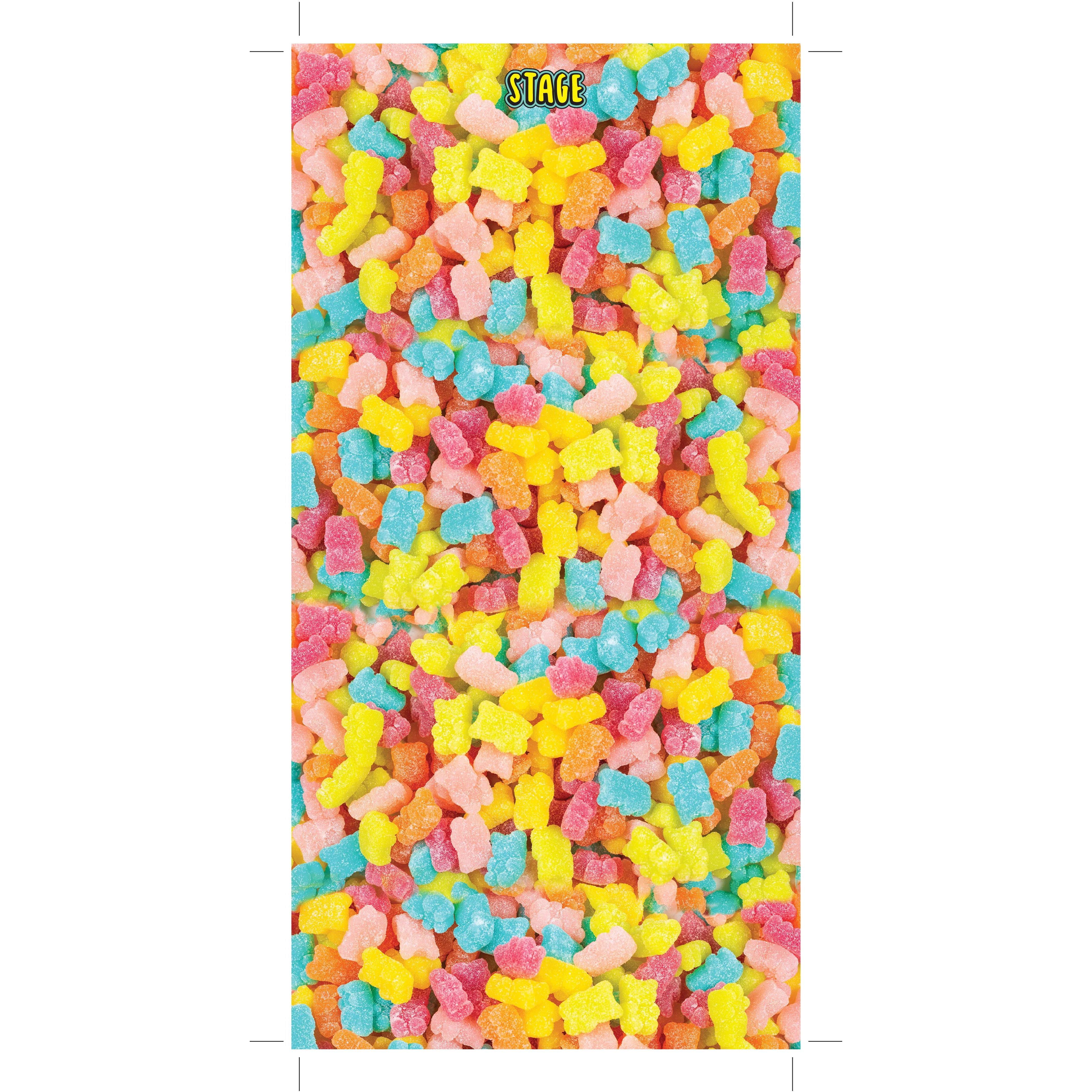 Jr. Face Tube - Pucker Bears - Single Layer