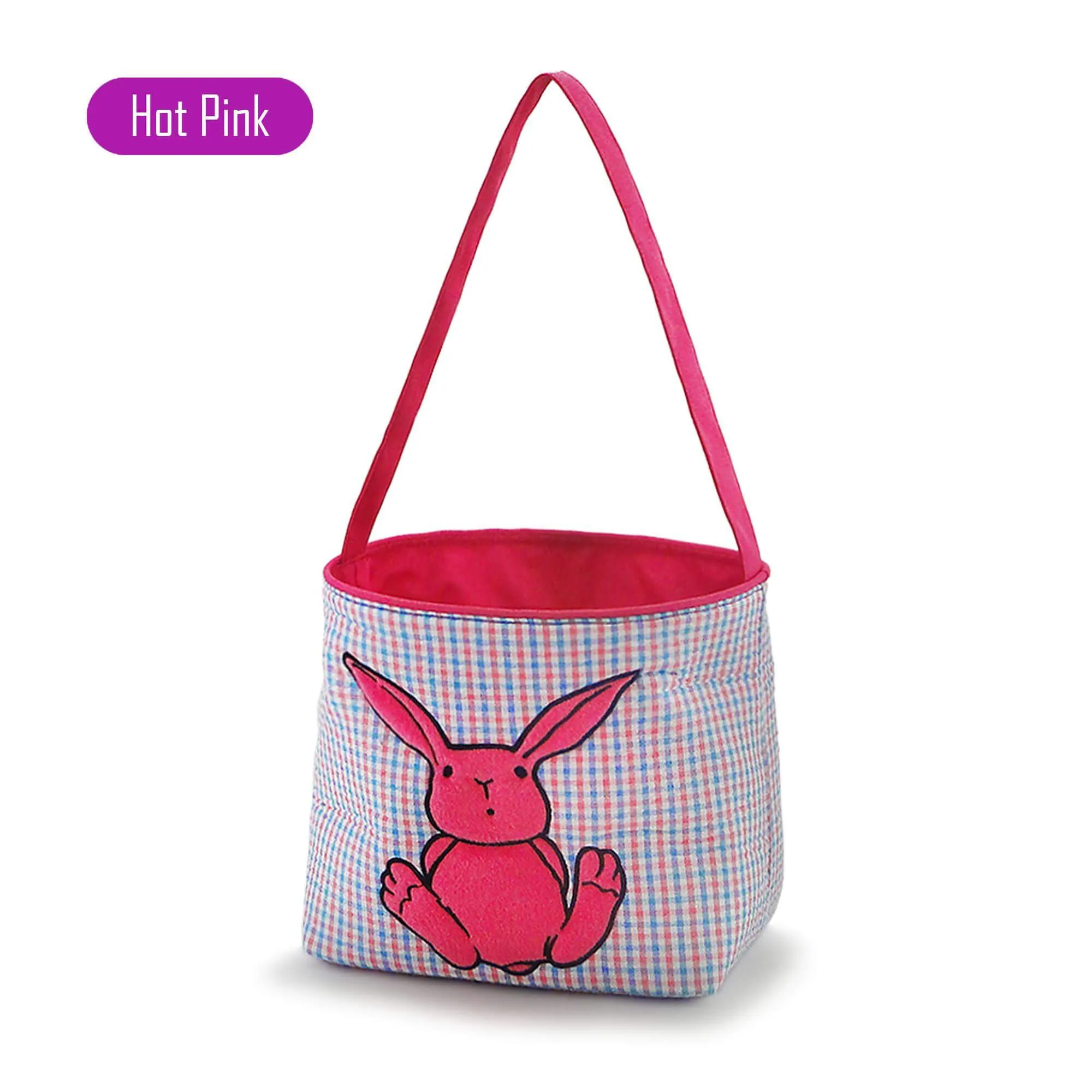 K110 | EASTER BUCKETS - SEERSUCKER APPLIQUE