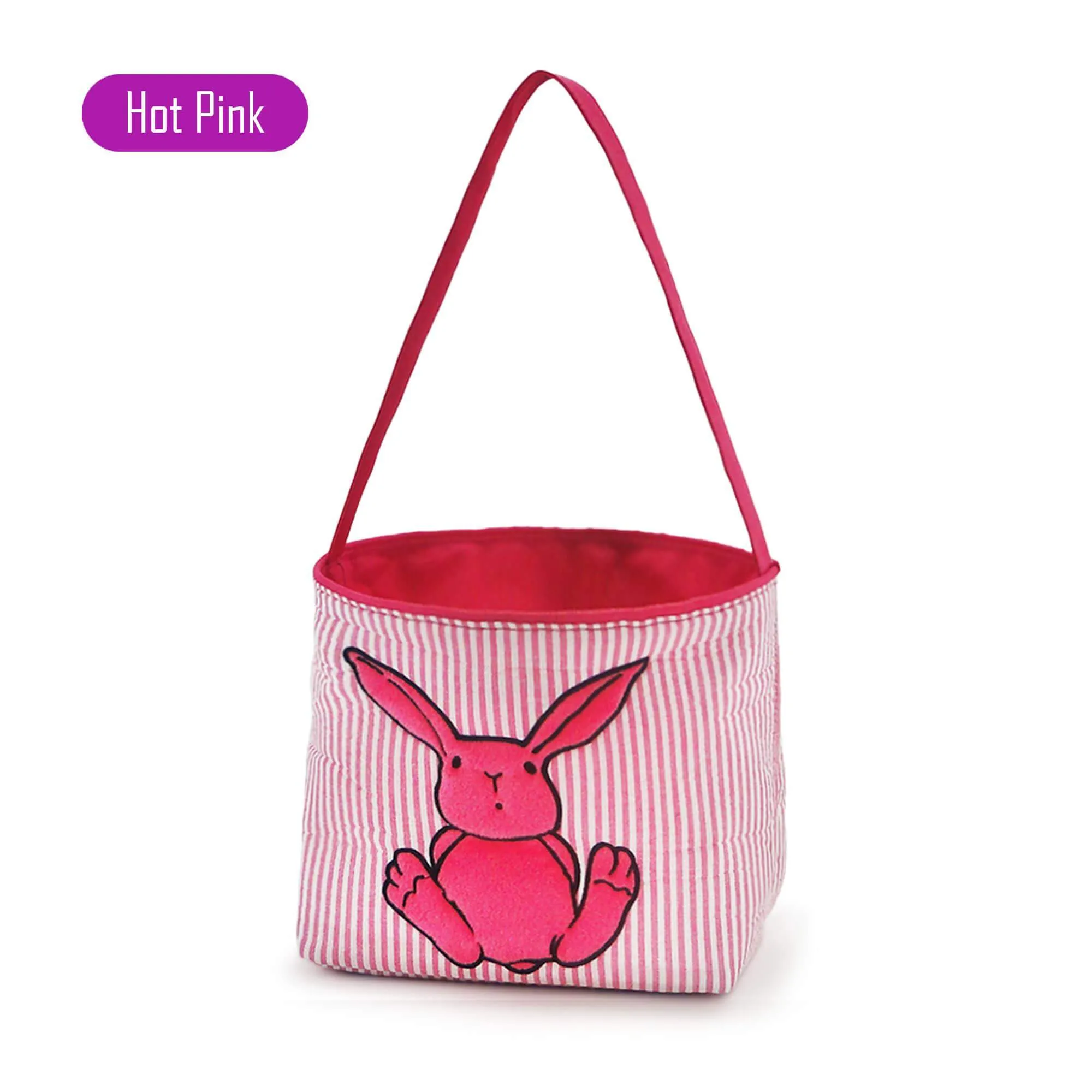 K110 | EASTER BUCKETS - SEERSUCKER APPLIQUE