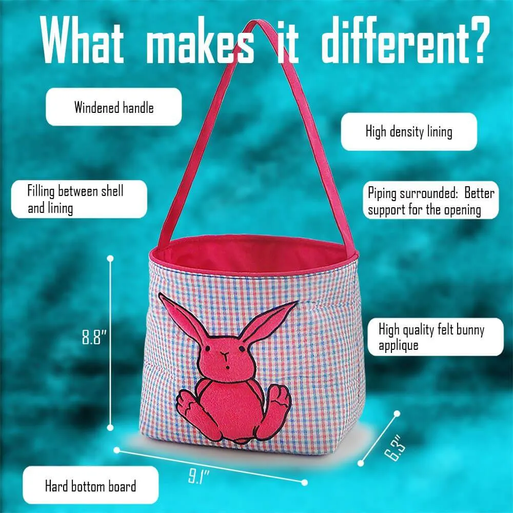 K110 | EASTER BUCKETS - SEERSUCKER APPLIQUE