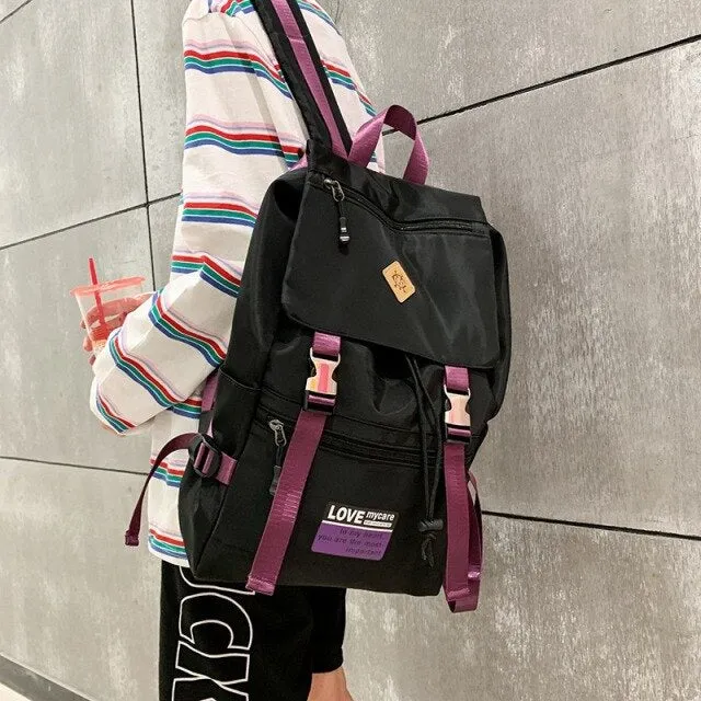 Kawaii Pink Laptop Backpack