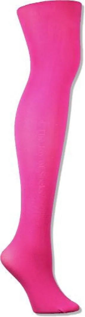 Large/Tall Microfiber Opaque Fuchsia Tights